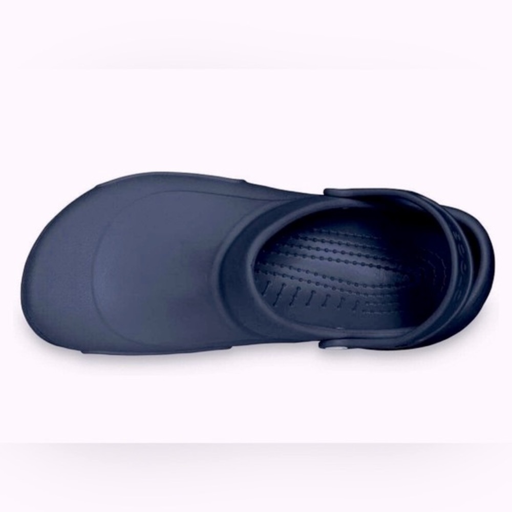 CROCS Bistro Work Blue Clogs Men Size 9 Women Size 11 NWT - Picture 4 of 7